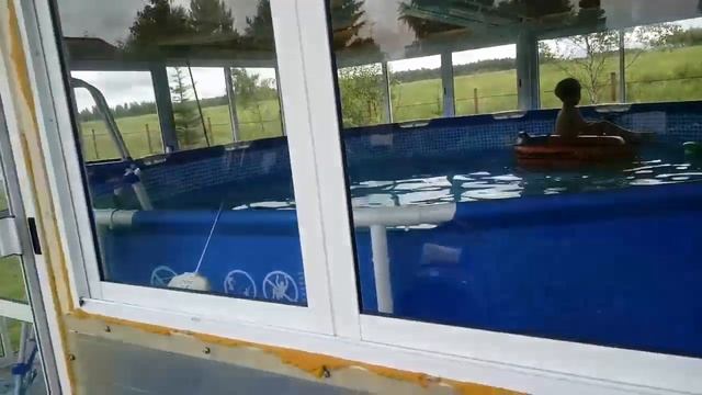 Обогрев бассейна дровами часть 1 смотреть онлайн