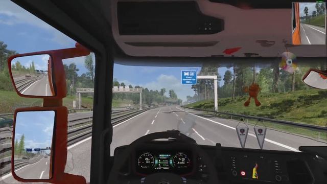 ETS2 1.32 open beta Scania S580 Amsterdam - Dresden смотреть онлайн