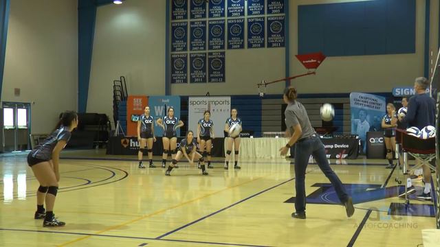 AVCA Video Tip of the Week: Middle, Angle, Line Drill смотреть онлайн