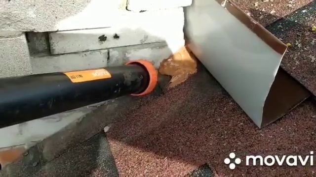 Монтаж фартука, ремонт кровли, устранение протечки смотреть онлайн