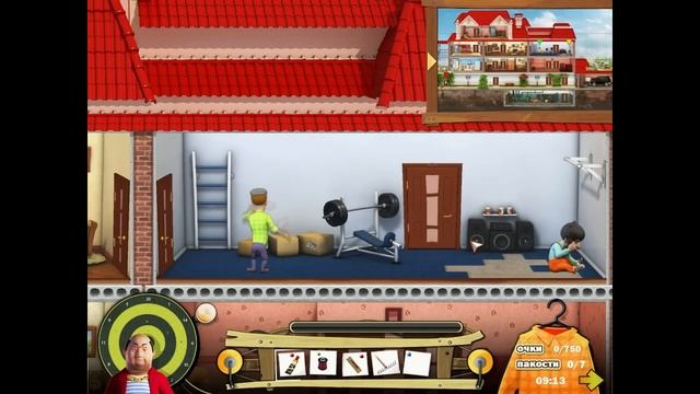 Прохождение игры Как достать соседа. Каникулы олигарха [Уровень 3] смотреть онлайн