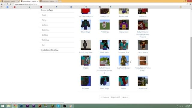 Minecraft Mod Spotlight: WearMC Mod - Customize Your Skin!!! [1.7.10]