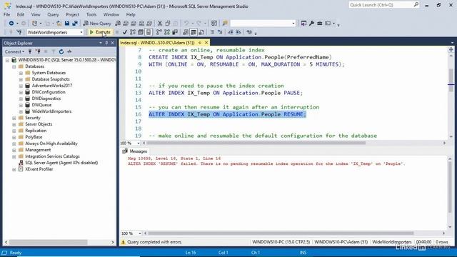 5010660 01 04 Resumable online index create смотреть онлайн