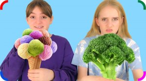 ВРЕДНАЯ еда ПРОТИВ ПОЛЕЗНОЙ еды !!! Switch Up Челлендж