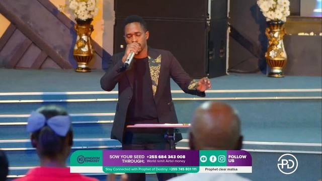 ?LIVE IBADA MAALUMU YA KUOSHWA MIGUU [ FEET WASHING ] - Prophet Clear Malisa смотреть онлайн