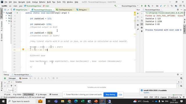 JAVA Interview Question #11 Part 2 | Reverse Integer Value | Given 123 prints 321 смотреть онлайн