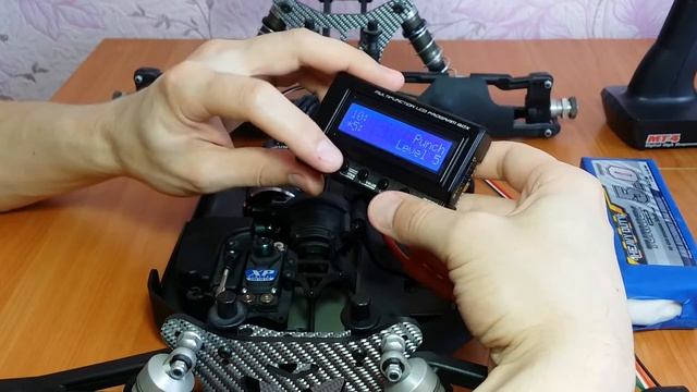 Hobbywing XeRun XR8 Plus - программирование и настройка регулятора. смотреть онлайн