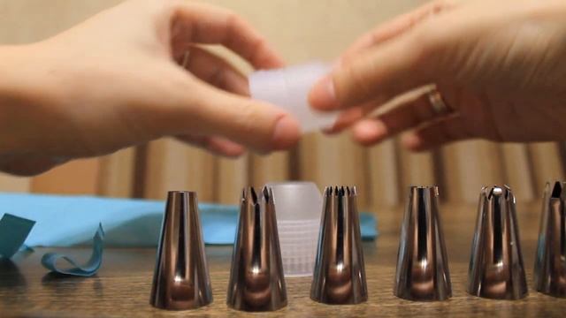Как собрать кондитерский мешок. Кондитерские насадки. смотреть онлайн