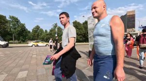 Дневная динамика Москвы.