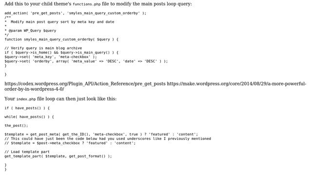 Wordpress: How to filter get previous post function by meta value DESC and post date DESC? смотреть онлайн