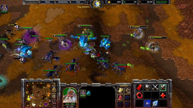 Warcraft 3 Reforged 3v3 Multiplayer🔵Human⭐Deutsch/German⭐Full WC3 Gameplay смотреть онлайн