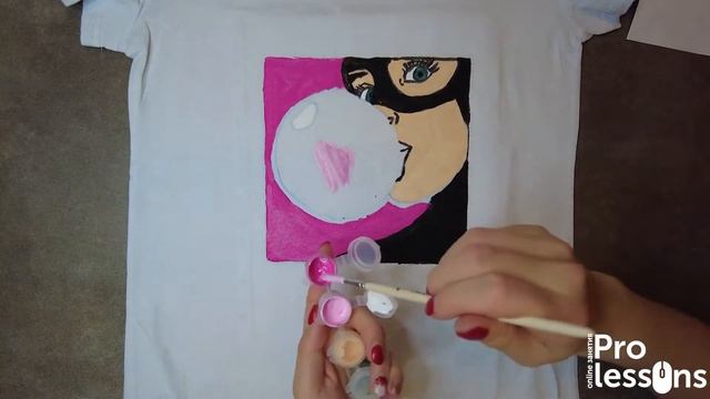 Превью мастер-класса по росписи футболки Bubblegum смотреть онлайн