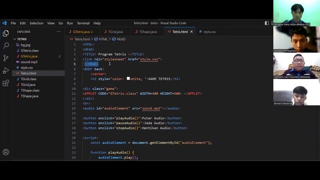 Penjelasan Program Game Tetris Menggunakan Java смотреть онлайн