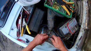 ВАЗ 2107 НЕ РАБОТАЕТ СТАРТЕР, КАК МОЖНО ПОПЫТАТЬСЯ НАПРЯМУЮ ЗАПУСТИТЬ СТАРТЕР В ПОЛЕВЫХ УСЛОВИЯХ