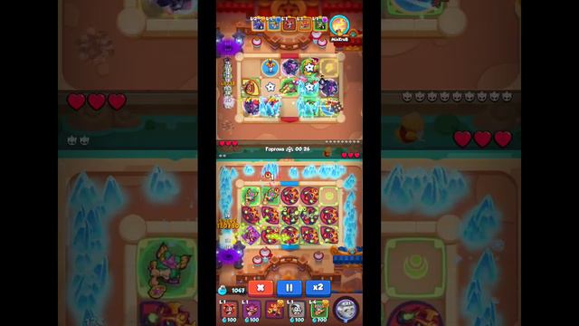 Rush Royale shaman👑 VS DH+Zeus смотреть онлайн