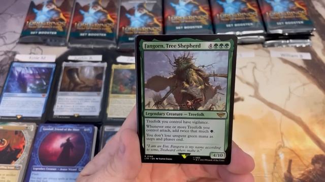 Lord of the Rings Tales of Middle-Earth set booster box battle!! #MTG смотреть онлайн