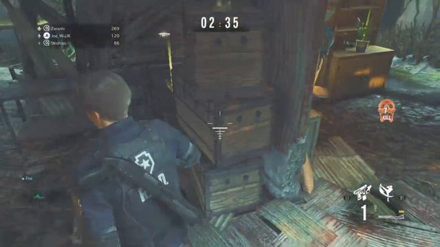 Resident Evil Re:Verse Leon Kennedy bakers house online gameplay #3 смотреть онлайн