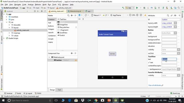 How to create toast message in android studio (Kotlin)/Create Toast for Android with Kotlin 2018/ex смотреть онлайн