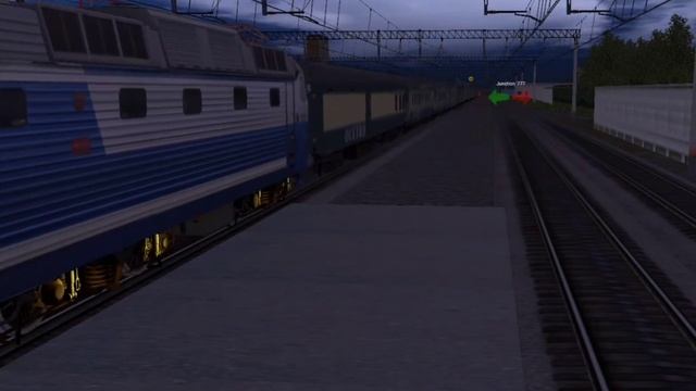 Прибытие фирменного поезда №34 "Осетия" Владикавказ - Москва на Павелецкий вокзал | TRAINZ ANDROID. смотреть онлайн