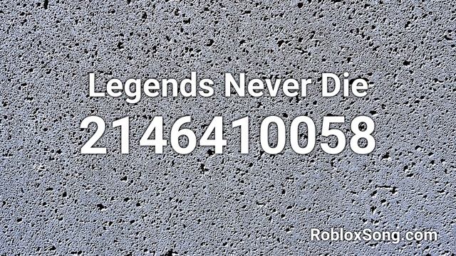 Legends Never Die Roblox ID - Roblox Music Code смотреть онлайн