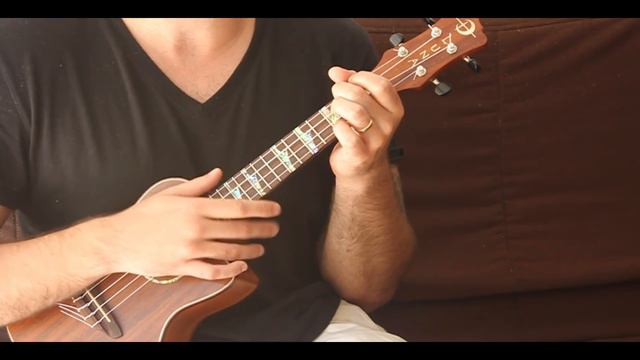 Hit the road Jack на укулеле смотреть онлайн