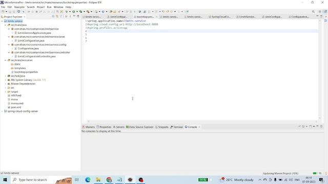 Part 1 Configure microservice Property from spring cloud config server to your microservice смотреть онлайн