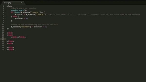 PHP Using session example and passing php variable to Javascript