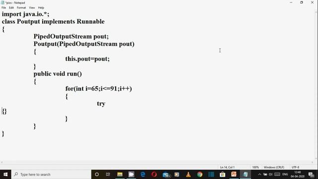 Pipe Input Output Stream in Java (हिंदी में) смотреть онлайн