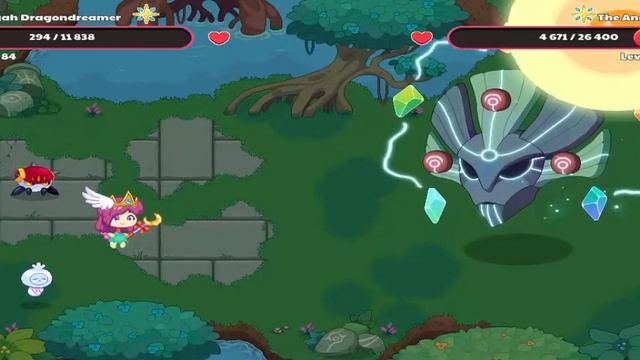 Battling The Boss In Harmony Island/Rune Run, The Ancient (Prodigy Math Game) смотреть онлайн