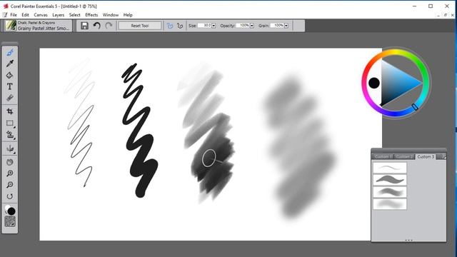 Brushes - Best brushes when starting with Corel Painter Essentials смотреть онлайн
