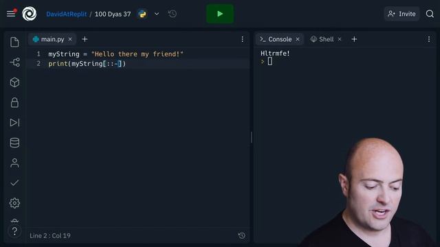 Day 37: 100 Days of Code: String Slicing смотреть онлайн