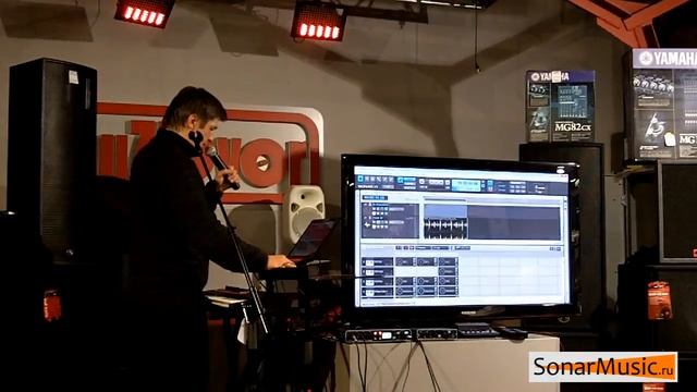 Семинар Sonar X1 и оборудование Roland смотреть онлайн