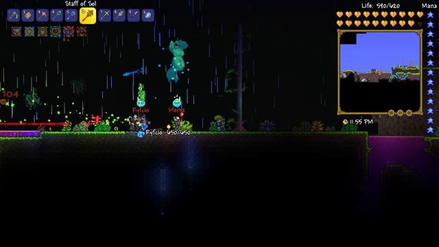 Terraria na Modach: Healer Class #27 - Ale się wkręcił! (Ryfek, Mangetsuu i Merez) смотреть онлайн