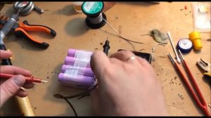 Паяем  LiIon 4s2p 18650