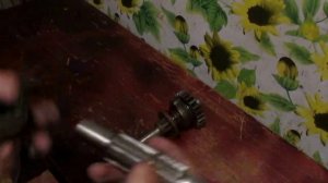 Мотороллер Муравей. Вал кикстартера