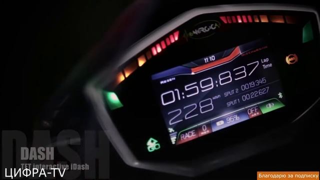 Электрический мотоцикл Energica Ego смотреть онлайн