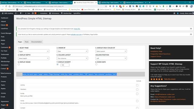 How to Create HTML Sitemap in Wordpress смотреть онлайн