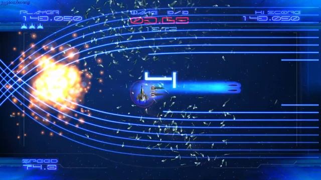 Galaga Legions DX - PS3 gameplay - GogetaSuperx смотреть онлайн