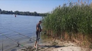 Летняя рыбалка на Дону , р-он Старочеркасска, за конюшней на право.
