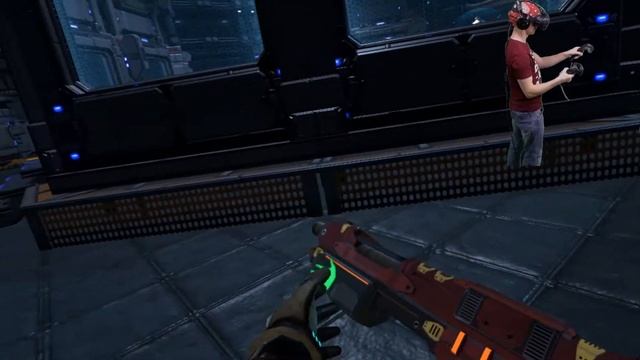 HI TECH ШУТЕР в ВИРТУАЛЬНОЙ РЕАЛЬНОСТИ на HTC VIVE игра Dark Legion VR смотреть онлайн