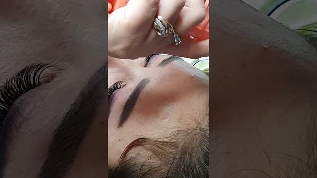 наращивание ресницы. Киприк экиш