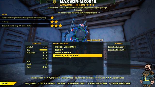 Fallout 76 - Rolling for the full set of Troubleshooter's T-65 Power Armor смотреть онлайн
