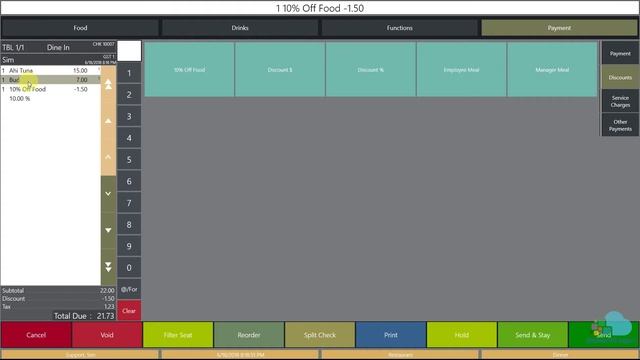 Discounts - Oracle Micros Simphony POS Training and Support смотреть онлайн