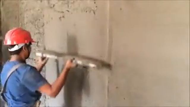 Штукатурка механизированным методом - пример смотреть онлайн