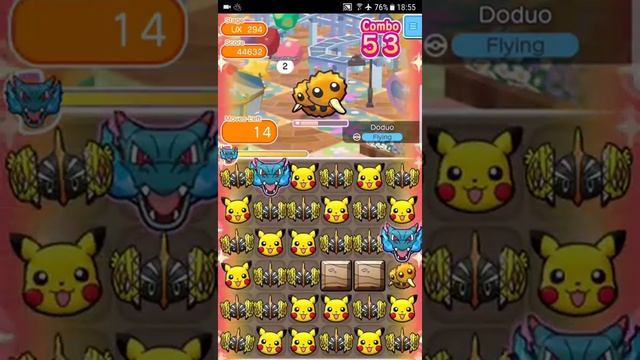 Pokemon Shuffle Mobile UX Stage 294 Doduo S Rank ITEMLESS『ポケとる スマホ版』 смотреть онлайн