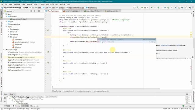 How to track your location using GPS and send it over sms in your Android App? -Complete Source Cod смотреть онлайн