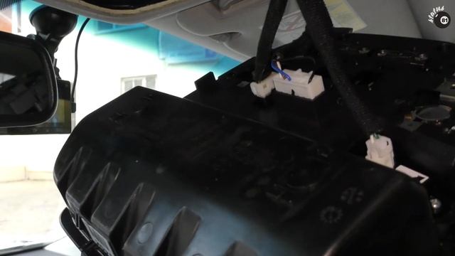 КИА Соренто Прайм (6) - Подключаю видеорегистратор к плафону, Датчик давления шин,Уплотнитель капот смотреть онлайн