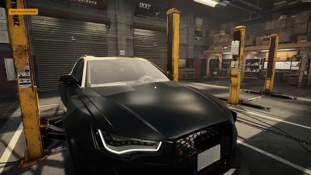 Audi RS6 Widebody restoration - Car Mechanic Simulator 2021 смотреть онлайн