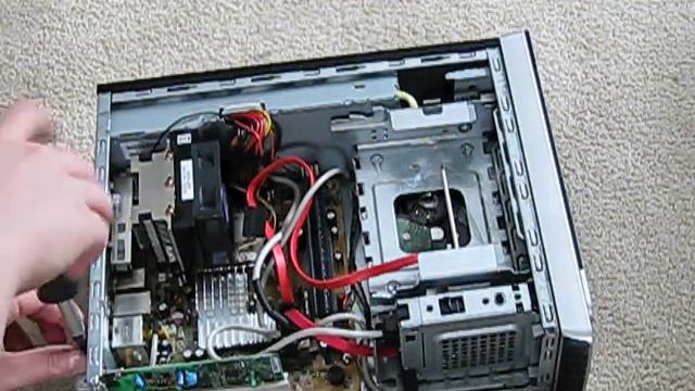 HP SlimLine How To Open and Construct смотреть онлайн