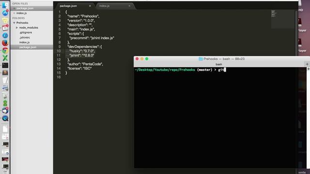 Prevent bad git commits and pushes with Husky смотреть онлайн